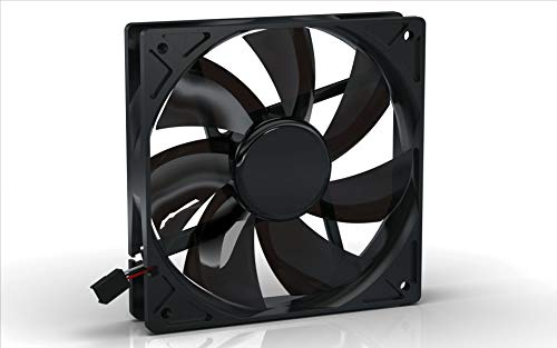 Noiseblocker ITR-PLPS BlackSilentPro Series PWM-Lüfter (120mm)