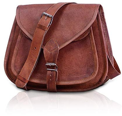 Komal's Passion Leather 12 Leather Purse Satchel