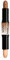 NYX Professional Makeup , Doppelseitig, Highlighter and Konturenstift, Cremige Textur, Farbton: Medium