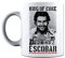 Bang Tidy Clothing Novelty Printed AA Grade Ceramic Mugs King of Coke Pablo Escobar 11oz Coffee Mugshot Cup Gift for Friends