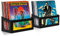Hudson Hi-Fi Wandhalterung Schallplattenaufbewahrung Display für 25 Albums - Black Satin - 2 Stück