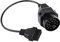 20 Pin OBD1 bis 16 Pin OBD2 Adapterstecker Scanner Kabel 20 Pin OBD2 Adapter Stecker Diagnosekabel Verlängerungskabel Runde Diagnosescanner Adapterkabel für E36 E38 E39 E46 E53 X5 Z3