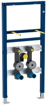 Waschtisch-Montageelement Duofix 1120mm mit zwei Wasserzählerstrecken Geberit 111473001