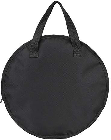 Bnineteenteam Dumb Drum Bag, tragbare 12-Zoll-Dumb Drum Practice Pad Bag Schwarz Oxford Tuch Tragetasche Fall Musikinstrumentenzubehör