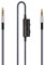 Audio Cable de Repuesto para Auriculares con Control de Volumen y Interruptor de Silencio Original para micrófono, Compatible con Logitech G433, G233, G Pro, G Pro X Gaming Auriculares y PS4 Xbox One