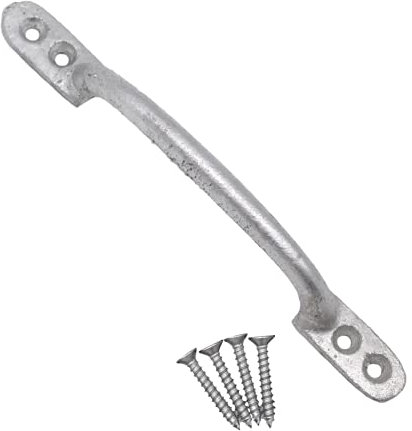 Hot Bed Pull Handle Cast Iron for Garden Sheds and Gates 6 Pack of 1