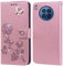 Coque pour Huawei Nova 8I/Honor 50 Lite Housse,Fonction de Support,Fente pour Carte,Silicone TPU,Flip Étui Case pour Huawei Nova 8I(6.67)