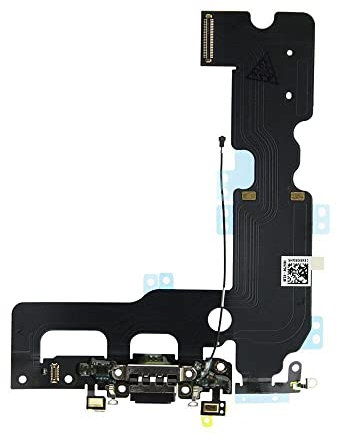 fonefunshop Compatible With iPhone SE 2020 Charging Port Microphone Flex Cable Black