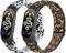 enkic Cinturino elastico compatibile con Xiaomi Mi Band 7/Mi Band 6/Mi Band 5/Mi Band 4/Mi Band 3/Amazfit Band 5, cinturino di ricambio regolabile in nylon Loop Sport cinturino per orologio da polso