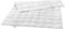 Bodyprotect leichte Daunendecke, Sommerdecke 100% neuen Daunen (60%) & Federn (40%), Kassettendecke, Bettdecke 100% Baumwolle (Daunenbatist), Downpass, Nomite, Ökotex, 60 Grad waschbar, 135 x 200 cm