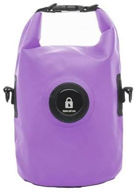 Lignum Golf Safe Bag - wasserfeste Tasche für Wertgegenstände - idealer Begleiter für Unterwegs (Lila)