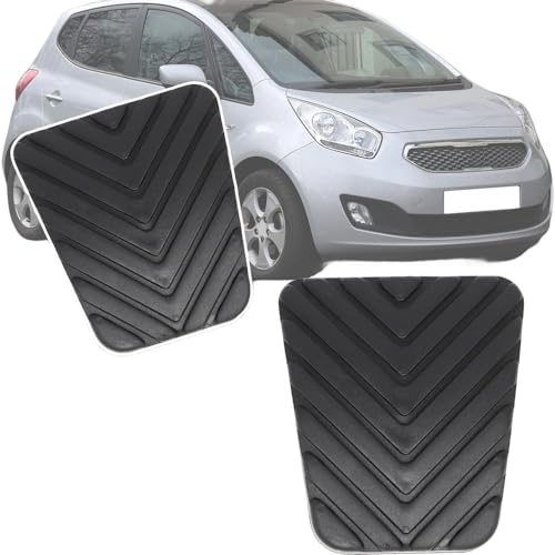 ALLDDSEA Kupplung Bremspedal Abdeckung für Kia Venga YN 2010-2019, Bremskupplung Pedalauflagen Gummiauflage 1 Paar Bremskupplung Pedale Pad 3282536000