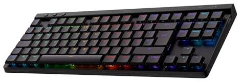 Logitech G G515 Lightspeed TKL Gaming Keyboard (German Layout Tactile) - Black