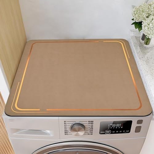 Cubierta Absorbente Lavadora, Funda Lavadora Exterior Impermeable Nevera Cubierta Antipolvo, Fundas Para Lavadoras/Secadora Protector Para Lavadora, Microondas, Refrigerador C,60x60cm