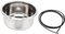 Fregadero para RV, fregadero pequeño, redondo de acero inoxidable 304, 295x130mm, fregadero de cocina para RV, caravana, campamento, barco, yate, cocina