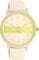 Oozoo - Timepieces Damen Uhr in Grüngrau/Mint | Armbanduhr Damen mit Lederarmband | Moderne Uhr für Frauen | Edle Analog Damenuhr in rund C11366 (42mm Gehäuse)