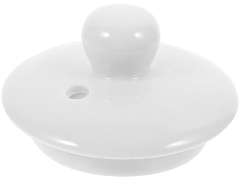 BIUDECO Teapot Replacement Lids Teapot Strainer Covers Whistling Teakettle Whistle Boiling Tea Kettle Replacement Lid Water Kettle Supply White Ceramics