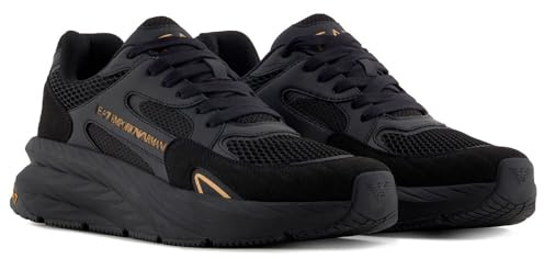 EA7 Sneaker Emporio Armani Black/Gold US25EA14 X8X178 XK382