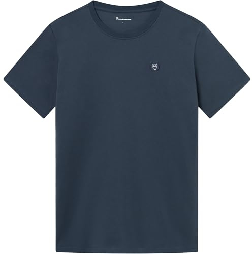 KnowledgeCotton Apparel Badge T-Shirt