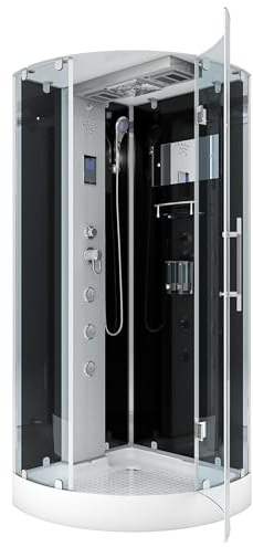AcquaVapore D37-13R2-EC Dampfdusche Duschtempel Duschkabine 90x90