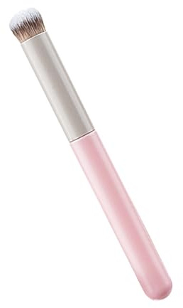 1 pinceau de maquillage biseauté anti-cernes pour les lèvres, les taches de champignon, outil de visage, cadeau pour femme, pinceau applicateur de rouge à lèvres