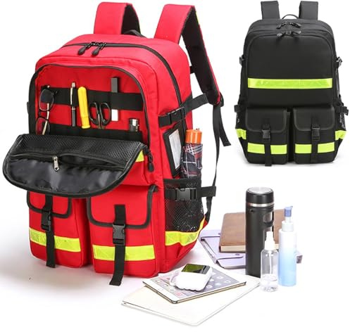 Notfall-Erste-Hilfe-Tasche, Sanitäter, Taktischer Rucksack, Medizinisches Trauma-Behandlungspaket für Wandern, Camping, Reisen, Zuhause, Arbeit