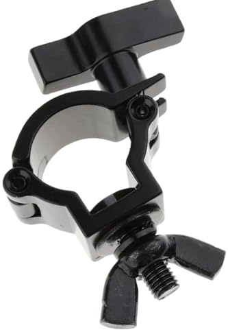 Quick Release Fixture Clamp 25mm to 30mm Tubes, Aluminum Alloys Lighting Professional Stage Hardware Clamps Tool