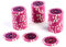 50 Poker-Chips Laser-Chips Metallkern 12g Poker Texas Hold`em Black Jack Roulette reflektierend Tokens Jetons Casino 1 Rolle Wert 1-10000 wählbar (Wert 5000)