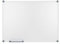 Whiteboard 2000 MAULpro, magnetische Wandtafelmit Stiftablage, trocken abwischbar (90 x 120 cm)