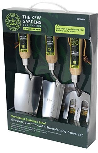 Spear & Jackson 3056KEW Kew Gardens Neverbend Stainless 3 Piece Gift Set