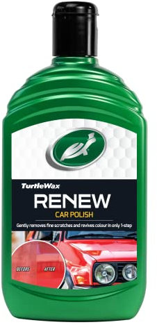 Sparco TURTLE WAX 51796 Restaurador Líquido, Limpia y Restaura Color y Brillo, Seguro en Todos los Acabados, 500 ml, Carrocería