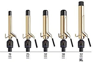 Hot Tools Professional 19mm 14K Gold Salon Curling Iron