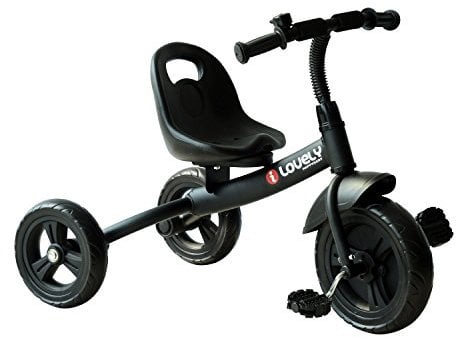 HOMCOM Kids Trike Toddler Tricycle Children Ride on 3 Wheels Bike For 1.5-4 Years Black