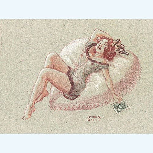 Marini, Hommage an Blacksad 200Ex – 30 x 40 cm – Display/Poster