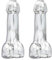 DumanAsen Glass Cup, Alaman Penis Shaped Glass Cup Cocktail Gläser/Gtränk Glas/Creative dekor 2 pcs