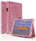 FANSONG iPad Cover 10,2 Pollici, Custodia per iPad 9 8 7 2021 Gen Glitter Ultra Sottile in Pelle PU Protettivo con Penna Titolare Smart Magnetico Folio con Auto Sveglia e Sonno per iPad 10,2 Rosa
