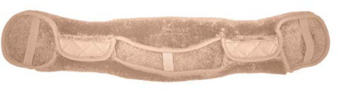 Imperial Riding Gurtschoner Fur Go Star aus Sherpa-Kunstschafsfell (60 cm, Taupe)