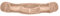 Imperial Riding Gurtschoner Fur Go Star aus Sherpa-Kunstschafsfell (60 cm, Taupe)