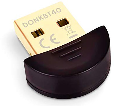 Donkey pc - Adaptador Bluetooth para pc emisor Bluetooth, portátil y Otros. USB Bluetooth 4.0 emisor Bluetooth pequeño. Plug & Play. Bluetooth para pc con Alcance máximo 10m de Distancia.