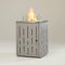 REALGLOW Stripe Gas Patio Heaters Outdoor with 13KW Output | Outdoor Heaters & Fire Pits for Homes and Restaurants | Patio Heater with Glass Rocks for Outdoors
