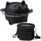 Grillfürst Dutch Oven ca. 12 Liter - stabil stehender Feuertopf durch speziell entwickelte T-Füße, hitzebeständiger Gusseisen Topf, Deckel als Pfanne nutzbar, DO 12 inkl. Aufbewahrungstasche