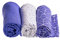 Urban Kanga Spucktücher Baby Mulltücher Musselin Tuch 70 X 70 cm Ökotex - 3er-Pack (Iris Geo)