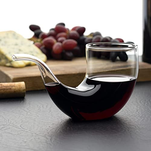 CKB Ltd Jumbo Port Sipper Glass 250ml Large Size The Big One Pipe Sipping Port Wine Glass Glassware Drinking Gift