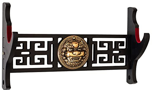 FOXSMZZ Legendäre Kreaturen Schwert Wandhalterung Schwerthalter Samtgepolstert Display Stand Gepolstert Katana (1-Tier)