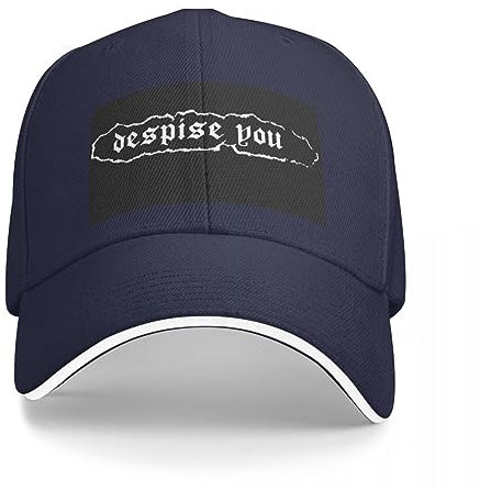 BEABAG Basecap Despise You POWERVIOLENCE Grindcore Crust Punk Baseballmütze Beach Custom Cap Weihnachtsmütze Sonnenkappe Herrenmütze Damen