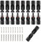 Enchufe Solar, Enchufe Macho/Hembra para Panel Solar, Enchufe Compatible con Cable Solar de 6mm2-4mm2 (10)