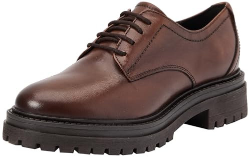 Geox D Iridea M, Oxford Mujer, marrón, 34.5 EU