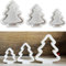 ALEFBET Silikonformen Gießformen, Silikonform Weihnachten, Silikon Gießform Hohler Weihnachtsbaum, Epoxidharz Formen zur Herstellung von Weihnachts Deko