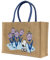 Kanguru Tote Bag Damen mit Snoopy Design, Grosse Jutebeutel Shopper Tasche mit Henkel, für Uni, Schule, Arbeit und Alltag, Stilvoll, Chic, Robust, Ästhetisch, Praktisch, Einkaufskorb bedruckt Peanuts