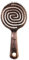 nascita Haarbürste ohne Ziepen für Damen, Herren & Kinder - Entwirrbürste für Locken, lange & nasse Haare - Nachhaltige Detangler Bürste mit Spiralfeder mit 3D-Flexi-Design - Hair Brush Shiny Bronze